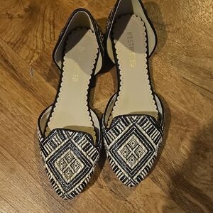 Restricted Woven Flats Size 9